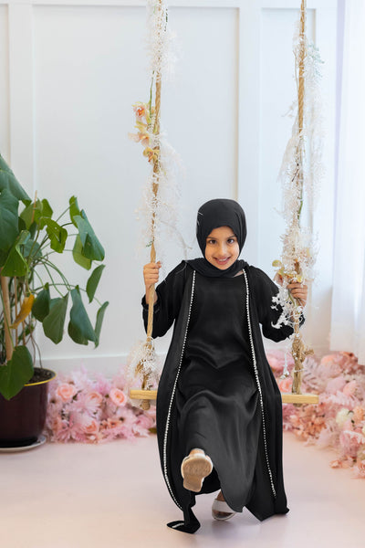 Mini Abaya - Adara | Black