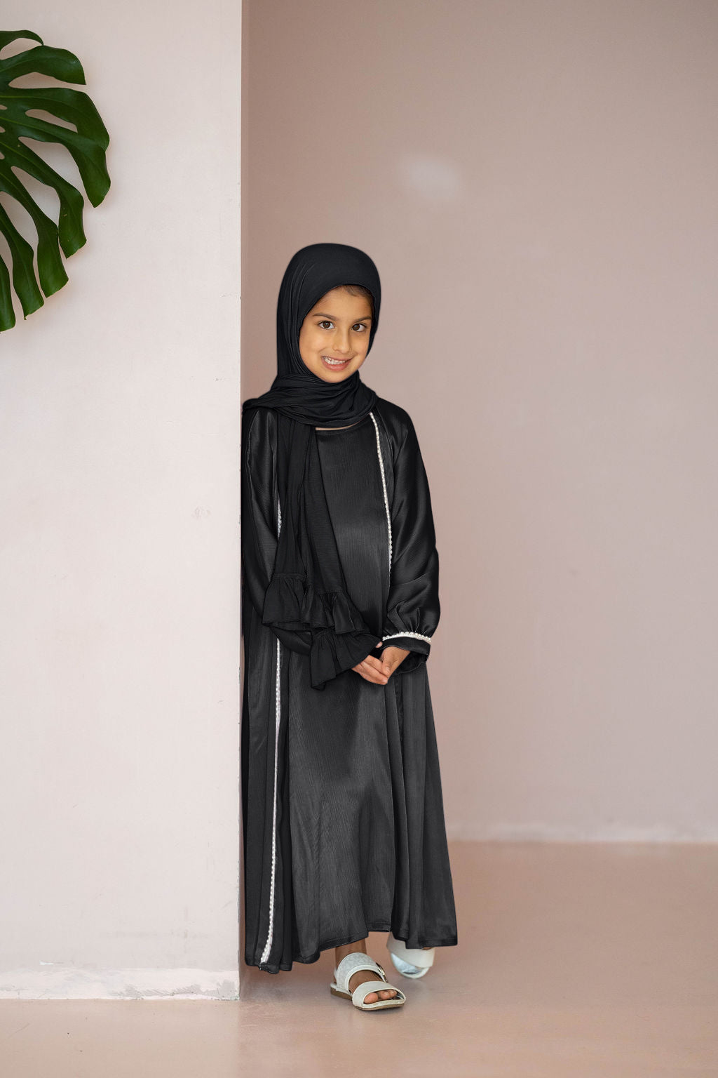 Mini Abaya - Adara | Black